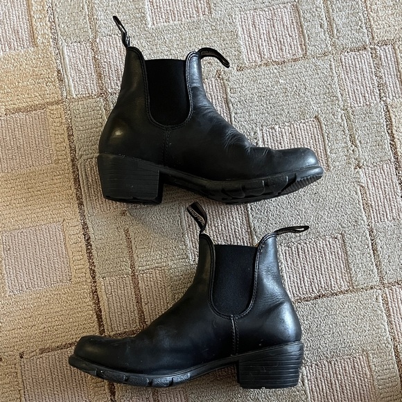 Women’s Blundstone BL1671 Black Leather Boots Size 8/AU 5 - Picture 7 of 9